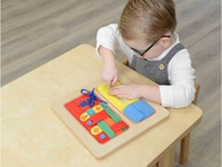 Панель "Шнурки и замочки" Masterkidz