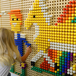 Колышки для STEM Стены (512 шт, 8 цветов) Masterkidz