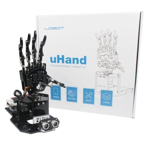 Конструктор на основе микрокомпьютера. Механическая рука манипулятор Hiwonder uHand