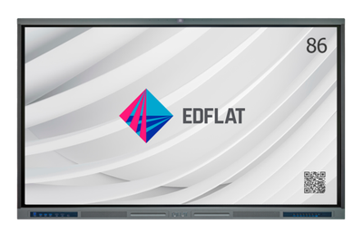 Интерактивная панель EdFlat PRIME EDF86PR01/H с камерой, 86