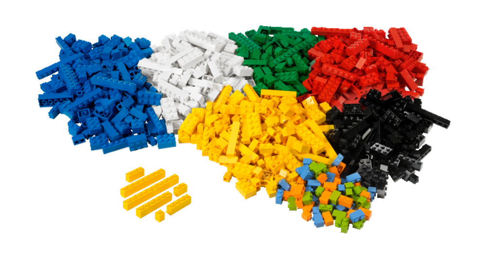 Строительные кирпичики Lego System 9384