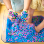 ПлэйФоум PlayFoam "Pluffle" (Живой Песок, 9 элементов) Learning Resources EI-1940