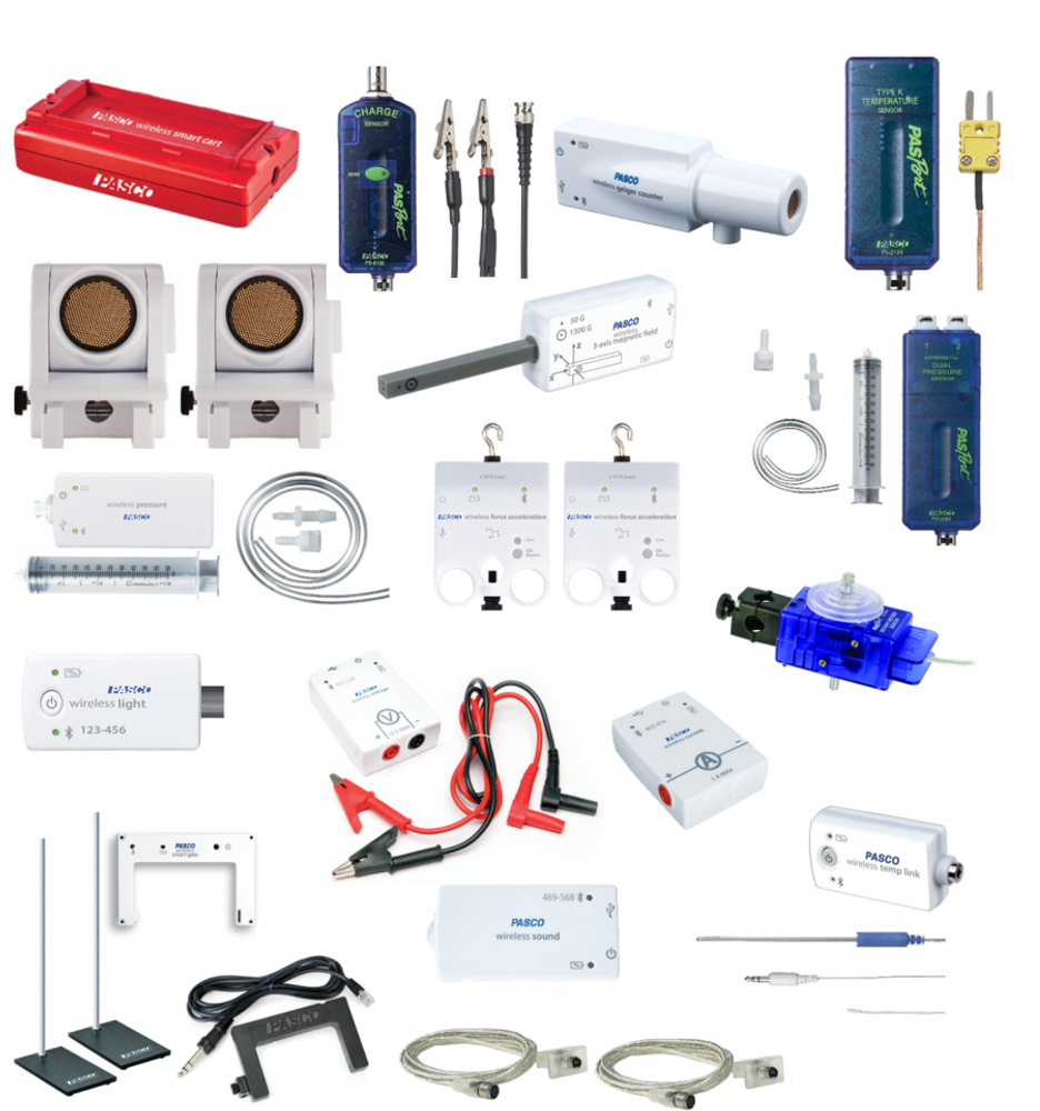 Комплект датчиков PASCO по физике для учителя