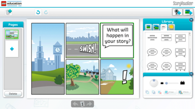 Программное обеспечение и задания LEGO Построй свою историю