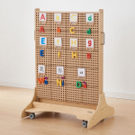 Набор букв "Английский алфавит" для STEM-стены Masterkidz (120 шт)