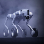 Бионический четырехопорный колесный робот Unitree Go2-W Inspection Edition Hesai XT16