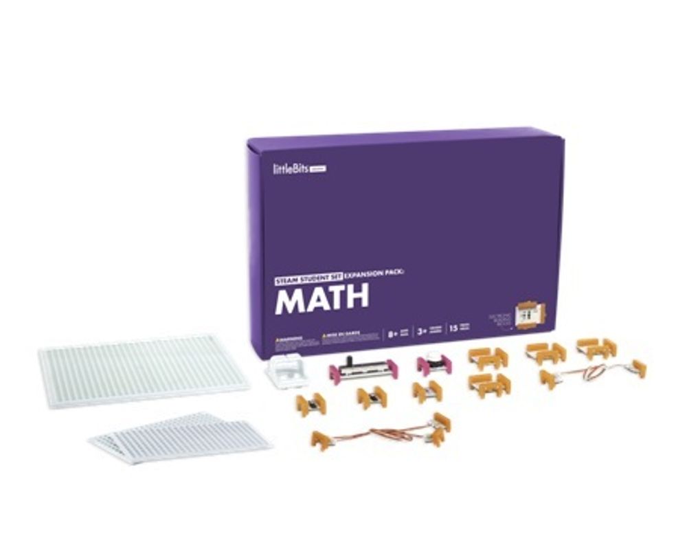Ресурсный комплект модульной электроники Математика littleBits