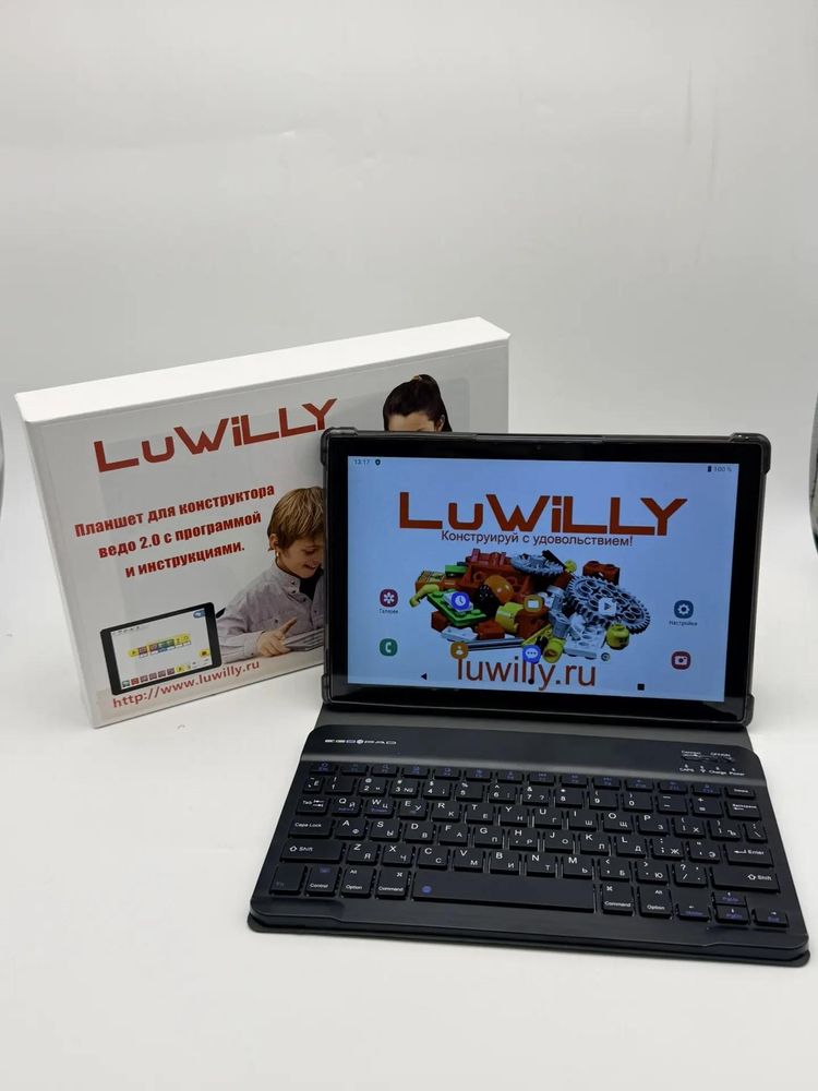 Планшет для занятий робототехникой LuWilly RoboPad L10.1 с установленной программой и инструкциями Планшет для занятий робототехникой LuWilly RoboPad L10.1 с установленной программой и инструкциями