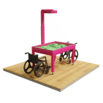 Интерактивная песочница Ronplay Sandbox "Доступная среда" Большая (Мобильная)