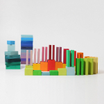 Конструктор "Разноцветные блоки-2" Grimms