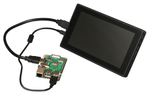 Цветной сенсорный HDMI-дисплей для Raspberry Pi 1024×600 / 7” в корпусе