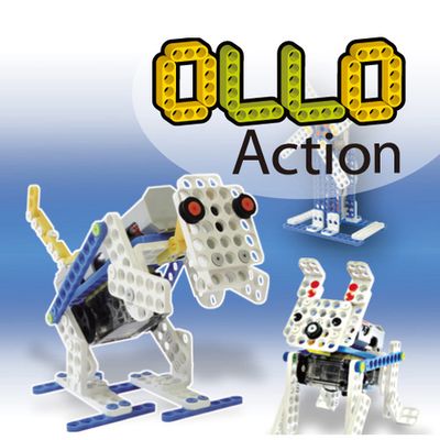 Образовательный конструктор OLLO Action Kit