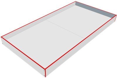 Основа для полей соревнования WRO/FLL (универсальное)