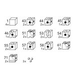 Конструктор CUBORO METRO