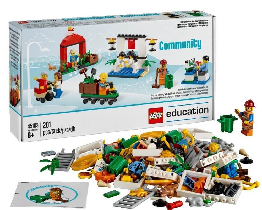 Дополнительный набор LEGO Education Построй свою историю. Городская жизнь 45103 (6+)