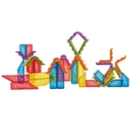 Конструктор из прозрачных блоков "Радужные постройки" Weplay KF0016