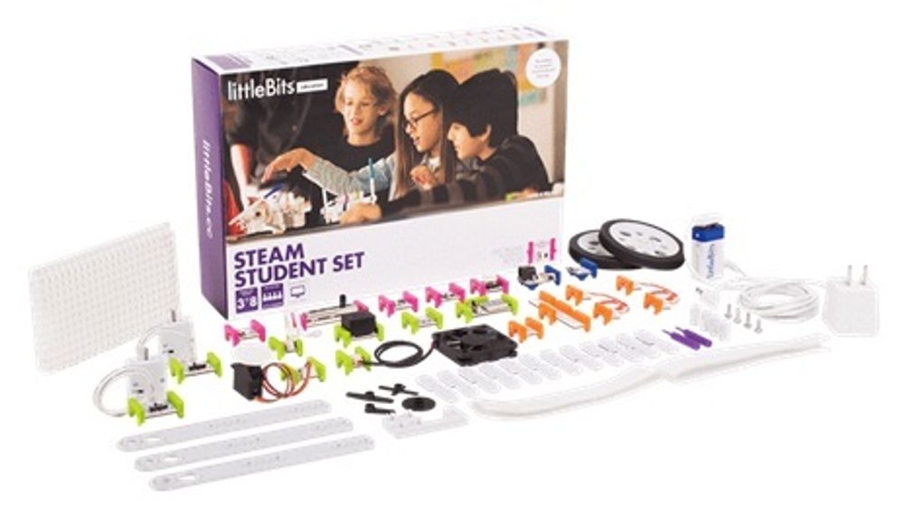 Учебно-игровой комплект модульной электроники Инженерный набор littleBits
