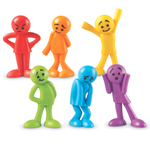 Развивающая игрушка "Фигурки Эмоциональные Человечки" (54 элемента с карточками) Learning Resources LER3368