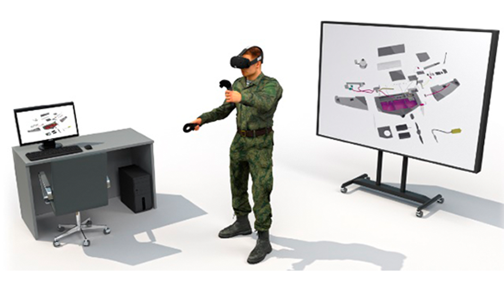 VR-тренажер – «Материальная часть и эксплуатация беспилотного авиационного комплекса Тахион»