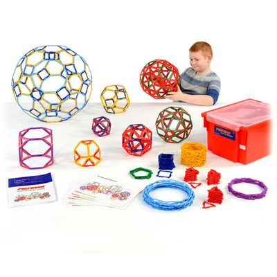 Конструктор по основам математики, конструирования и моделирования Полидрон Каркасы 