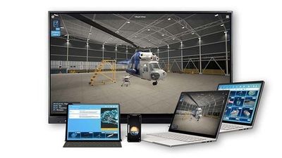 Интерактивное наглядное 3D пособие «Познание: Вертолеты»