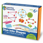 Развивающая игрушка "Погружение в геометрию" с карточками Learning Resources LER1773