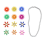 Набор "Шестеренки и Цепь" для STEM-Стены Masterkidz (39 элементов)