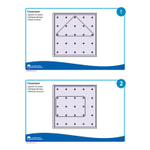 Развивающий игровой набор "Цветные геоборды" Learning Resources LER0153 (10 элементов)