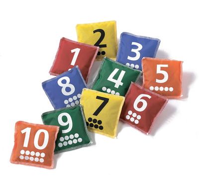 Набор мешочков с цифрами 1-10 EDX