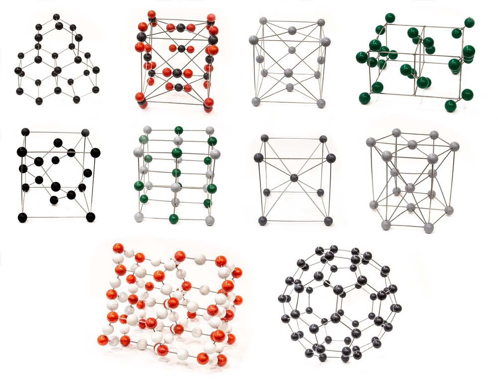 Комплект моделей кристаллических решеток Химлабо