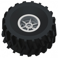 Вездеходное колесо серии TETRIX® MAX 39282
