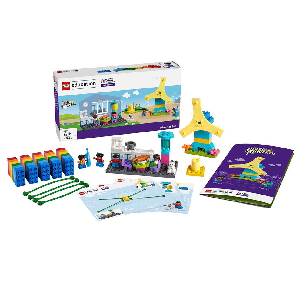 Конструктор образовательный LEGO Education SUPERPOWERED Discover Set 45822