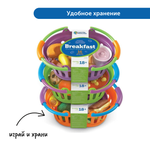 Развивающая игрушка Мы растем "Сытный завтрак, Вкусный обед, Полезный ужин" (серия New Sprouts, комплект для группы, 52 элементов) Learning Resources LER9733