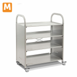 Мобильный стеллаж Сенсориум M с 3 прямыми полками
