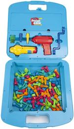 Развивающая игрушка "Закручивай и учись. Большой чемоданчик" (125 элементов) Learning Resources EI-4115