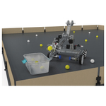 Робототехнический набор "Соревнование в коробке" TETRIX® MAX 44587