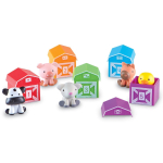 Развивающая игрушка "Кто спрятался на ферме" (15 элементов) Learning Resources LER6805