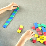 Развивающий математический набор "Возьми с собой. 1-2 ступень" Learning Resources 93538 (5-7 лет, 292 элемента)