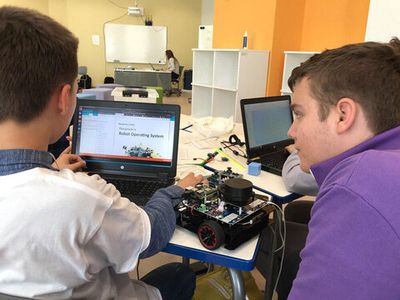 Образовательный комплект для изучения робототехники (1 рабочее место)