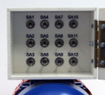 Учебный лабораторный стенд «Трехфазный асинхронный двигатель с имитатором неисправностей»