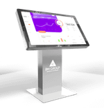 Интерактивный стол Prototype Glass 43" (с фасадным стеклом)