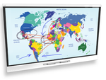 Интерактивный дисплей SMART Board SPNL-6065 с ключом активации SMART Meeting Pro