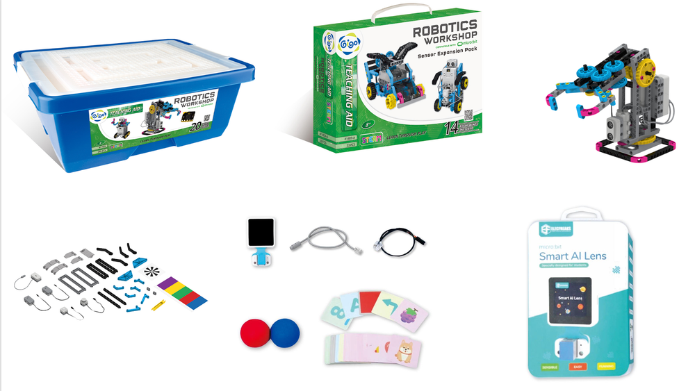 Комплект Гиго-ИИ: обучающий робототехнический комплект с искусственным интеллектом