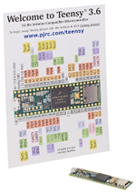Компактная платформа для разработки Teensy 3.6