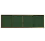 Комплект рельсовой системы с классной доской IGB1M и интерактивной панелью Interwrite 65"