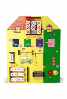 Бизиборд «Домик для большой семьи» Приоритет