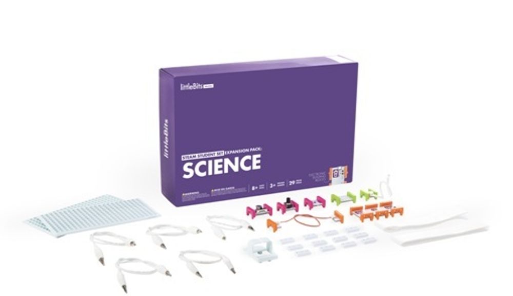Ресурсный комплект модульной электроники Наука littleBits
