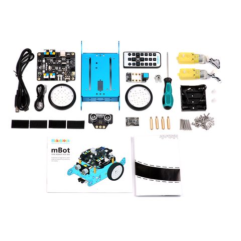 Образовательный набор mBot v1.1-Blue (Bluetooth Version)