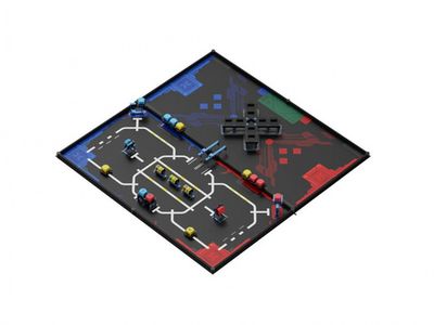 Соревновательное поле Makeblock MakeX Starter All-Core Journey Arena and Frame 2024