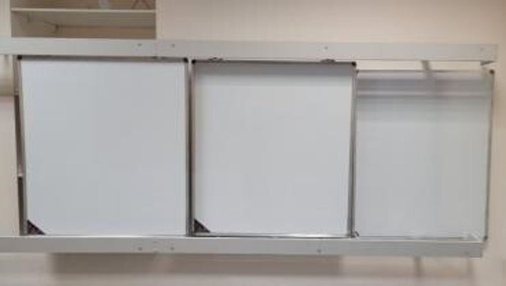 Подвесная настенная рельсовая система PolyGlide Doors 1.1 (двухрядная)